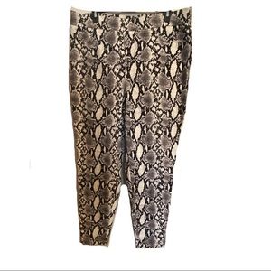 Fashion to Figure Snake Print Plus Size Pants